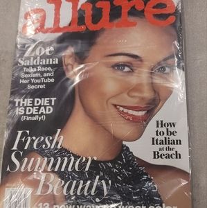 Allure Zoe Saldana July 2016 Magazine